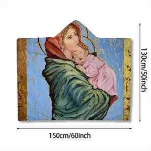 Godmother And Her Son Youth Hat Blanket