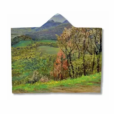 Mountains Landscape Youth Hat Blanket