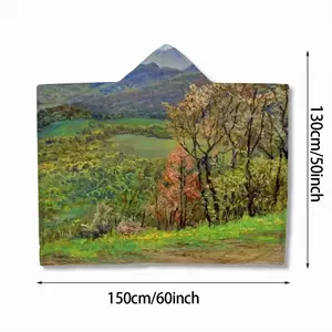 Mountains Landscape Youth Hat Blanket