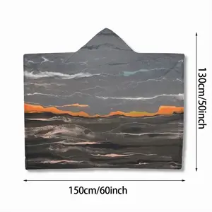 Melting Sun Youth Hat Blanket