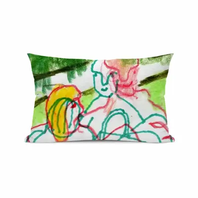 Everyday Micro-Scenes 038 Polyester Pillow (Rectangle, Multi-Size)