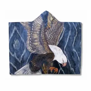 Eagle Scratch Youth Hat Blanket