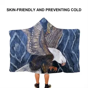 Eagle Scratch Youth Hat Blanket