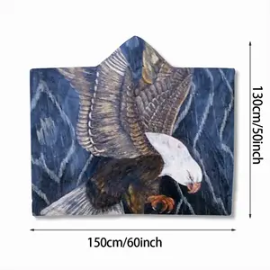 Eagle Scratch Youth Hat Blanket