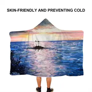 Jamaica Sunset Youth Hat Blanket