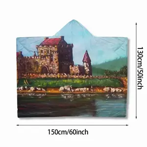 Fantasy Castle Youth Hat Blanket