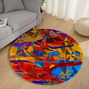 Aventure Flannel Mats Carpet (Round)