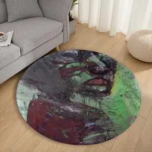 A Song Flannel Mats Carpet (Round)