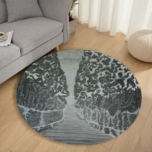 The Way Out Flannel Mats Carpet (Round)