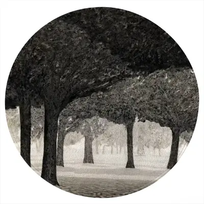 The Park Flannel Mats Carpet (Round)