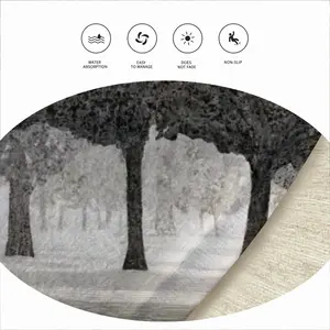 The Park Flannel Mats Carpet (Round)