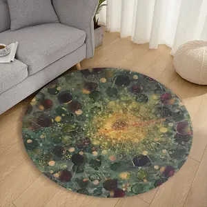 Coexistence Flannel Mats Carpet (Round)