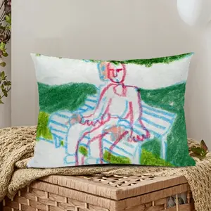 Everyday Micro-Scenes 023 Polyester Pillow (Rectangle, Multi-Size)