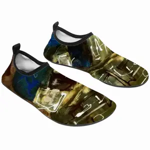 Men Aououou Diving Beach Shoes