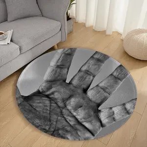 Life Line Flannel Mats Carpet (Round)