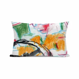 Everyday Micro-Scenes 005 Polyester Pillow (Rectangle, Multi-Size)