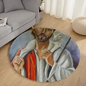 Lord Of Lords Flannel Mats Carpet (Round)