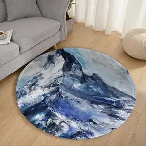 The Climb Flannel Mats Carpet (Round)