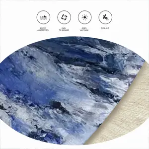 The Climb Flannel Mats Carpet (Round)