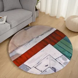 Tower Iii Flannel Mats Carpet (Round)