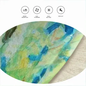 Shake Flannel Mats Carpet (Round)