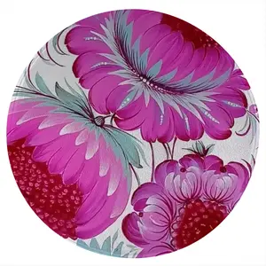 Peony Blossom Flannel Mats Carpet (Round)