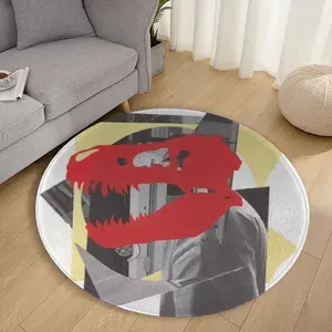 Jurassic Park Flannel Mats Carpet (Round)