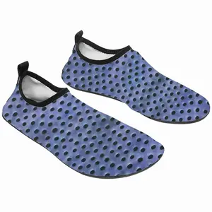 Men Holes Purple Blue Diving Beach Shoes