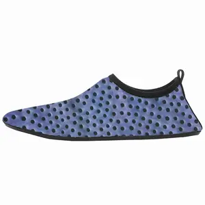 Men Holes Purple Blue Diving Beach Shoes