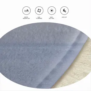 Northern Bridge Flannel Mats Carpet (Round)