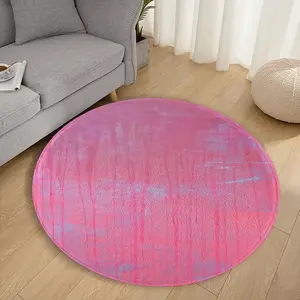 Freedom Of Joy Flannel Mats Carpet (Round)