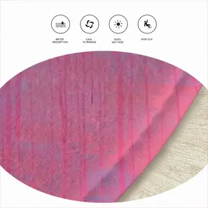 Freedom Of Joy Flannel Mats Carpet (Round)