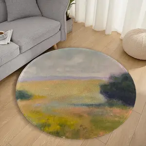 This Is Joy No3 Flannel Mats Carpet (Round)