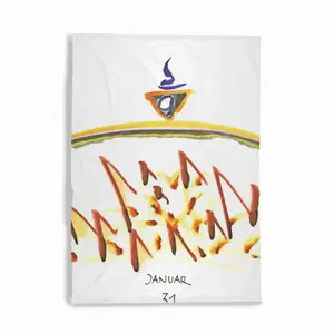 Calendar Page Microfiber Blanket