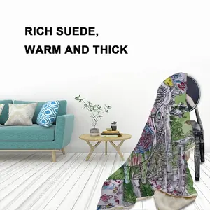 21Th Century Woman Microfiber Blanket