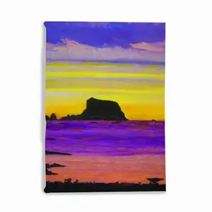 The Sun At Midnight Microfiber Blanket