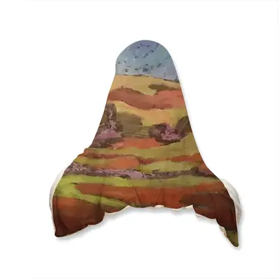 Mountain Range Microfiber Blanket