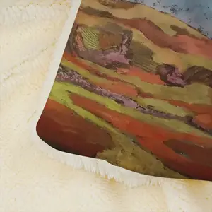 Mountain Range Microfiber Blanket