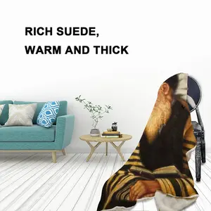 Rabbi From Galicia Microfiber Blanket