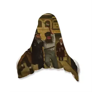 Purim In Jerusalem Microfiber Blanket