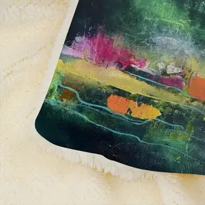 Fragment Of A Garden D Microfiber Blanket