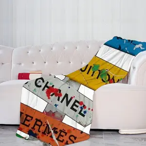 Villages Of Brands Microfiber Blanket