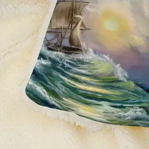 In The Sea Microfiber Blanket