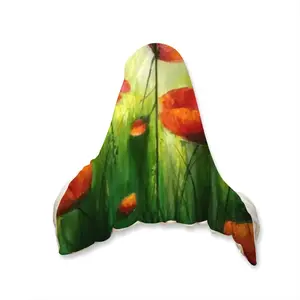 The Sunshine Poppies Microfiber Blanket