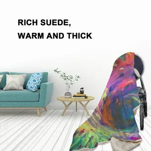 Waves Of Love Microfiber Blanket