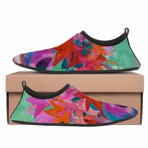 Men Lilies In A Vase Diving Beach Shoes