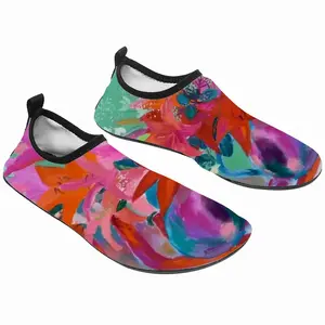 Men Lilies In A Vase Diving Beach Shoes