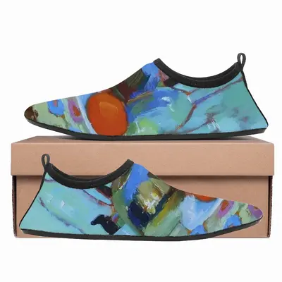 Men Orange Diving Beach Shoes