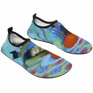 Men Orange Diving Beach Shoes