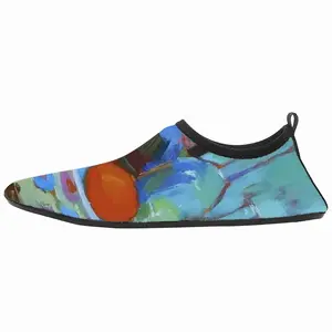 Men Orange Diving Beach Shoes